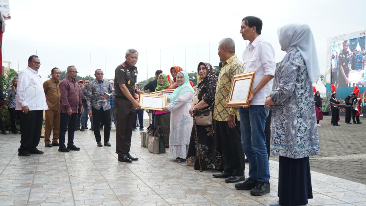 Kajati Sumut Idianto Hadiri Pembukaan Pameran Hari Pers Nasional 2023, Deempatbelas.com