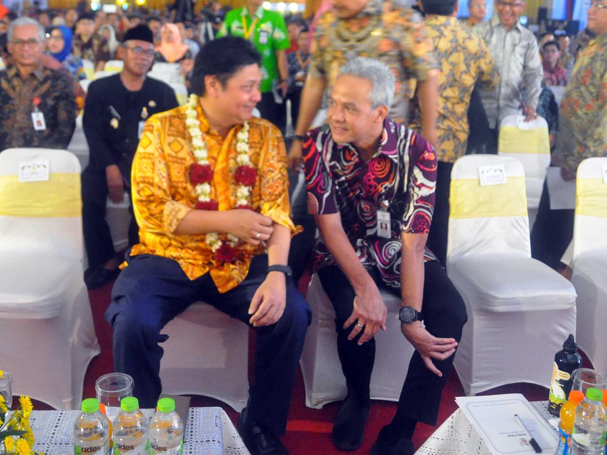 Relawan Jokowi: Ganjar Lebih Masuk Akal Gandeng Airlangga Dibanding Erick Thohir di Pilpres, Deempatbelas.com