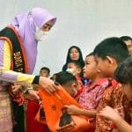 BUNDA PAUD BATUBARA INDRIASARI ZAHIR KUNKER KE TK DHARMA WANITA PERSATUAN LIMAPULUH