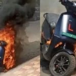 HOROR, BATERAI MOTOR LISTRIK MELEDAK SAAT DICAS
