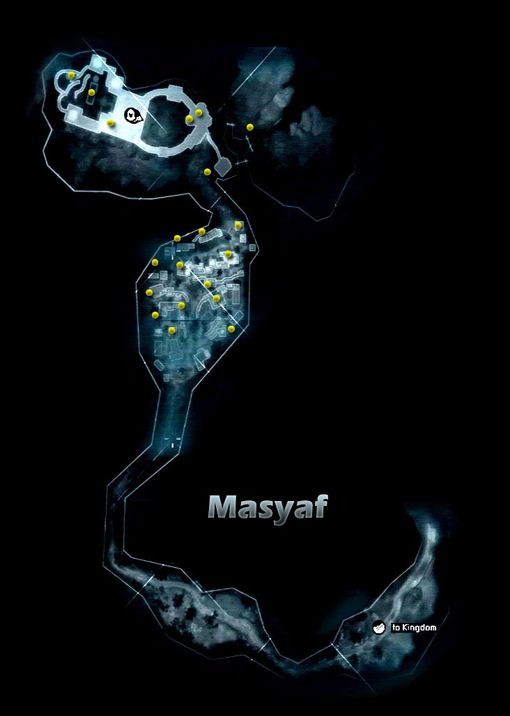 Lokasi Bendera Masyaf pada Assasin Creed, Deempatbelas.com