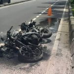 Motor Sport Gosong Terbakar di Kembangan, Diduga Korsleting