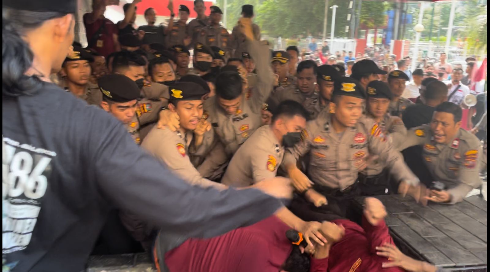 Unjuk Rasa Cipayung Plus Sumut Chaos, Ketum DPD IMM Sumut: Kita Duga Pemukulan Terhadap Mahasiswa Sudah Direncanakan, Deempatbelas.com