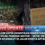ARUS MUDIK MENINGKAT, KORLANTAS BUKA LAJUR TAMBAHAN CONTRAFLOW