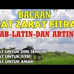 BEGINI NIAT MEMBAYAR ZAKAT FITRAH UNTUK DIRI SENDIRI DAN KELUARGA