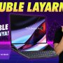 LAPTOP 2IN1, PERPADUAN DUAL SCREEN PREMIUM LAYAR OLED! ASUS ZENBOOK PRO 14 DUO OLED UX8402ZE