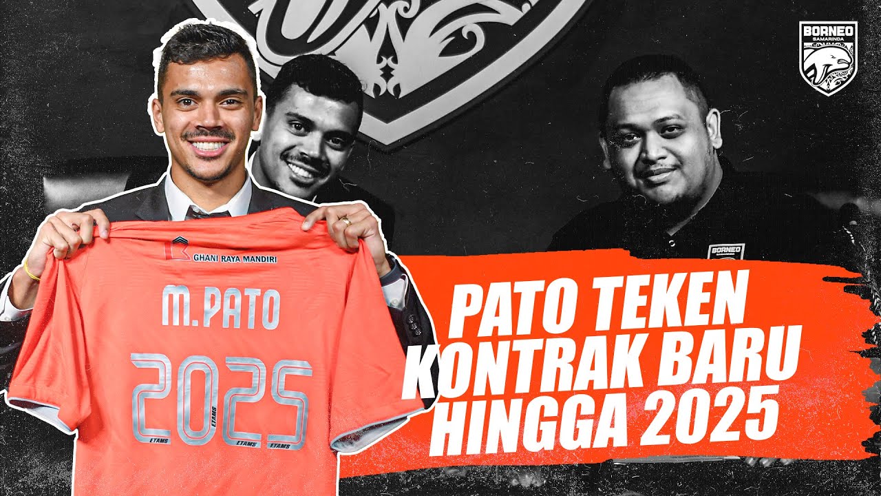 Borneo FC Resmikan Penyerang Asal Belanda, Diproyeksikan Sebagai Duet Pato, Deempatbelas.com