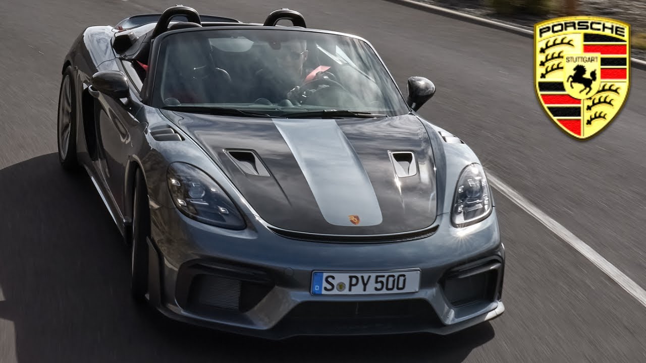 Porsche 718 Spyder RS Model 2024, Lebih Ringan dan Kencang, Deempatbelas.com