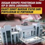 DUGAAN KORUPSI DANA KIP DI UNIVA LABUHANBATU, KASIPENKUM KEJATISU: DITEMUKAN TINDAK PIDANA DAN BUKTI PERMULAAN YANG CUKUP DALAM KASUS ITU 