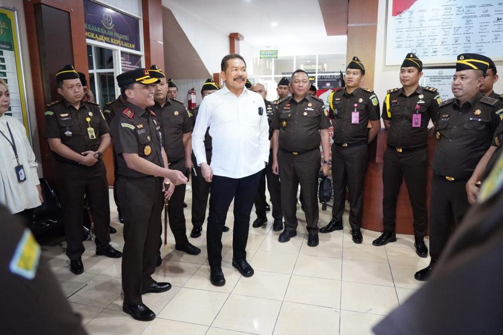 Jaksa Agung ST Burhanuddin Kunker ke Kejaksaan Tinggi Sulawesi Selatan, Deempatbelas.com