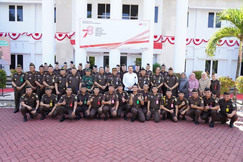 Jaksa Agung ST Burhanuddin Kunker ke Kejaksaan Tinggi Sulawesi Selatan, Deempatbelas.com