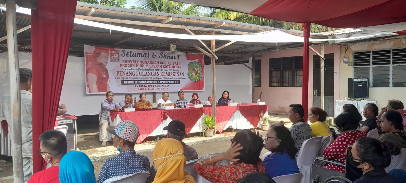 Renville Napitupulu: Agar Dapat Bansos Warga Harus Sudah Terdaftar di DKTS, Deempatbelas.com