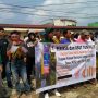 AKSI UNJUK RASA PULUHAN MASYARAKAT MENDESAK KEJARI PADANG SIDEMPUAN MENGUSUT DUGAAN KORUPSI PEMBANGUNAN DISEJUMLAH DESA