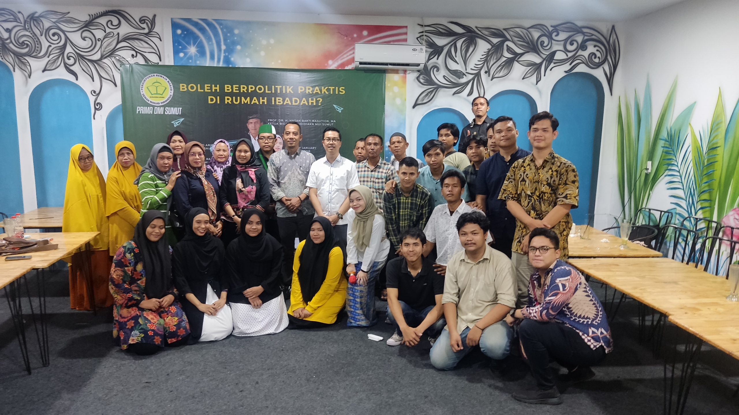 Ketum Prima DMI Sumut Ajak Masyarakat Cegah Politisasi di Rumah Ibadah, Deempatbelas.com