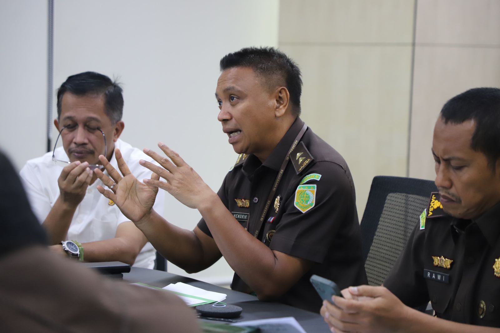 Rapat Optimalisasi Peran Kejaksaan Dalam   Pengamanan Pemilu Serentak 2024, Deempatbelas.com