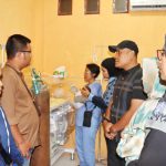 KAPOLRES PADANGSIDIMPUAN KUNJUNGI BAYI PENYUMBATAN USUS
