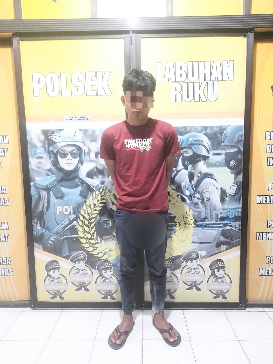 Bravo, Polsek Labuhanruku Berhasil Meringkus Kawanan Pencurian Sepeda Motor, Deempatbelas.com