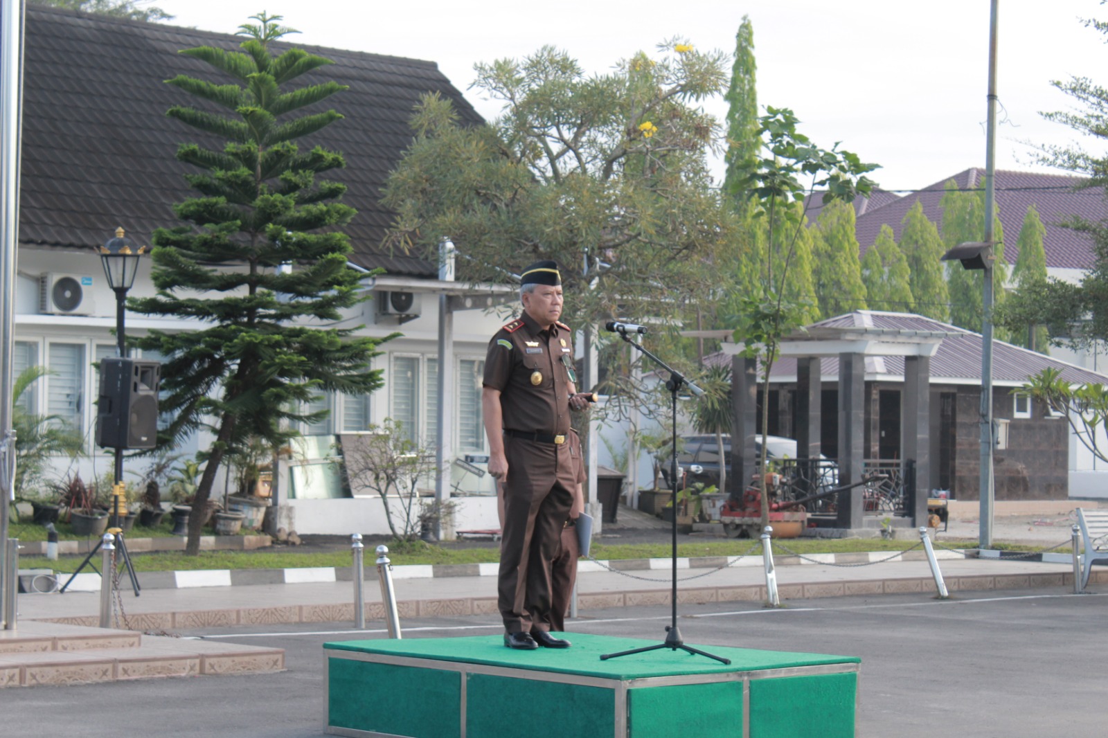 Apel Pagi, Kajati Sumut Ajak Seluruh Jajaran Tingkatkan Kinerja Dan Kualitas Penanganan Perkara, Deempatbelas.com