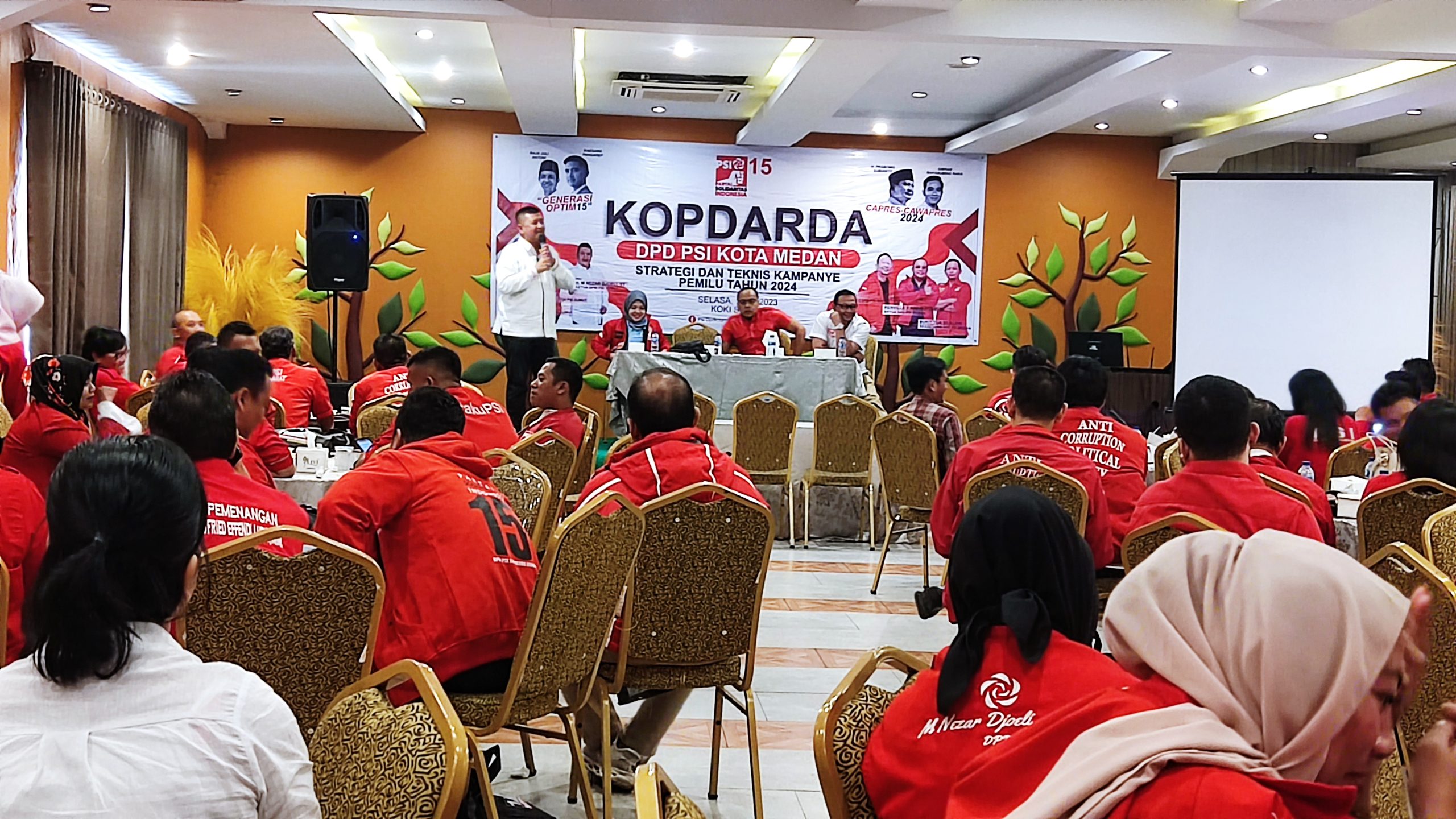 DPD PSI Medan Gelar Kopdarda, Optimis Siap Menang Pemilu 2024, Deempatbelas.com