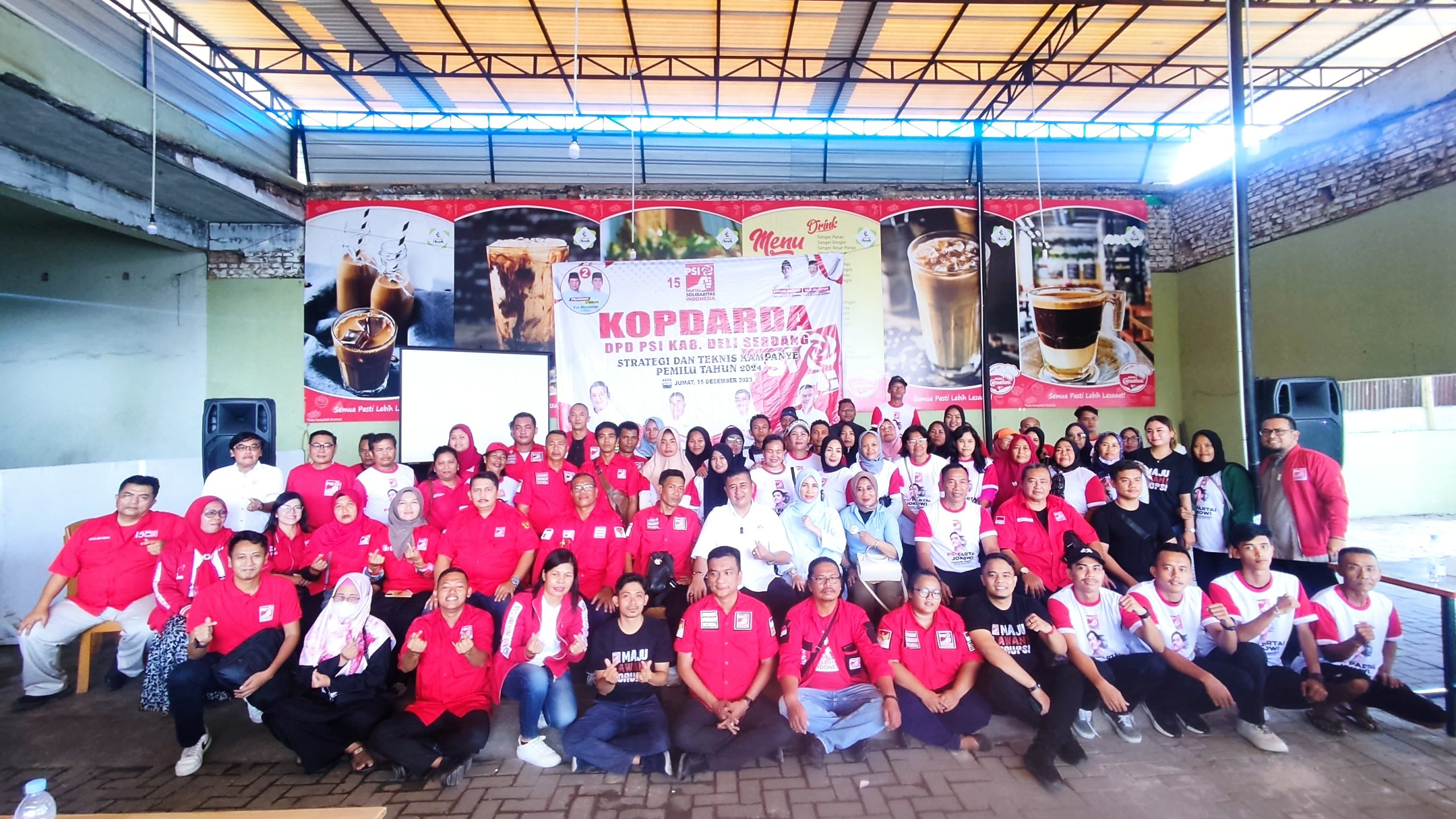 Gelar Kopdarda, PSI Deliserdang Rapatkan Barisan Raih Kursi di Setiap Dapil, Deempatbelas.com