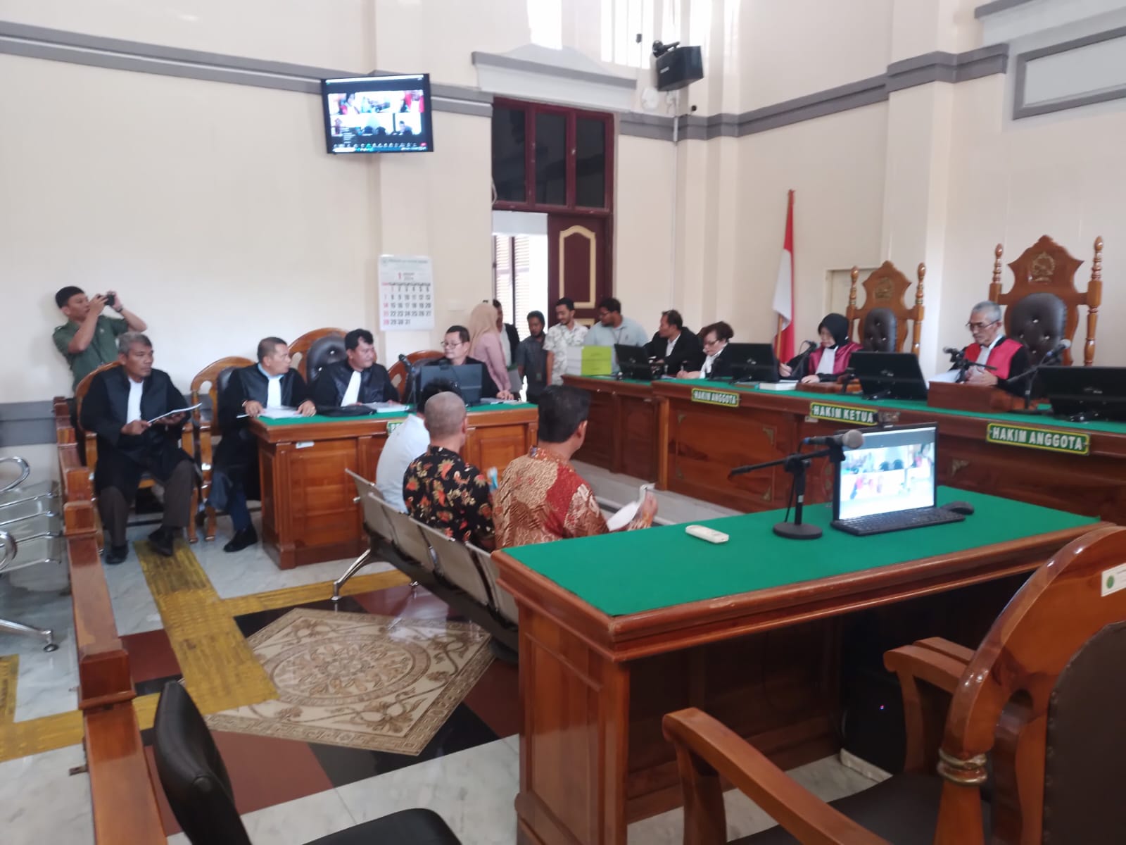 Hakim Tolak Eksepsi Terdakwa Perkara Koneksitas Dugaan Korupsi Eradikasi Lahan PT PSU, Kerugian Rp50 M, Deempatbelas.com