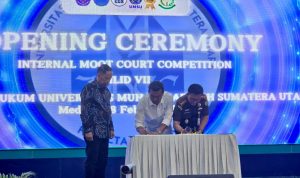 MOU Kejari Medan Dan UMSU, Sekaligus Opening Ceremony Internal Moot Court Competition Jilid Vll. , Deempatbelas.com