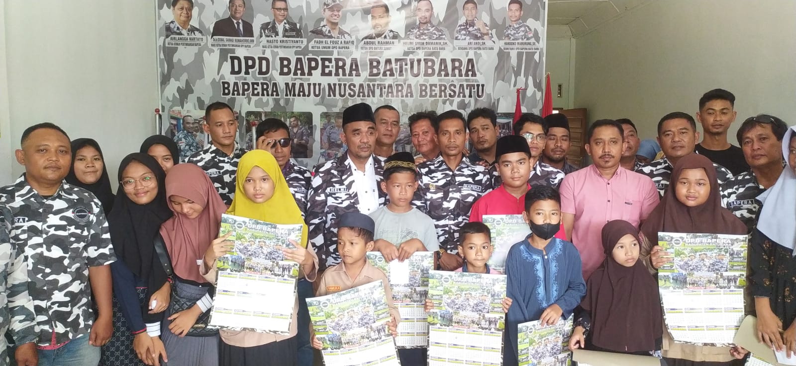 DPD BAPERA Batu Bara Santuni Anak Yatin Piatu Jelang Ramadhan Yatin, Deempatbelas.com