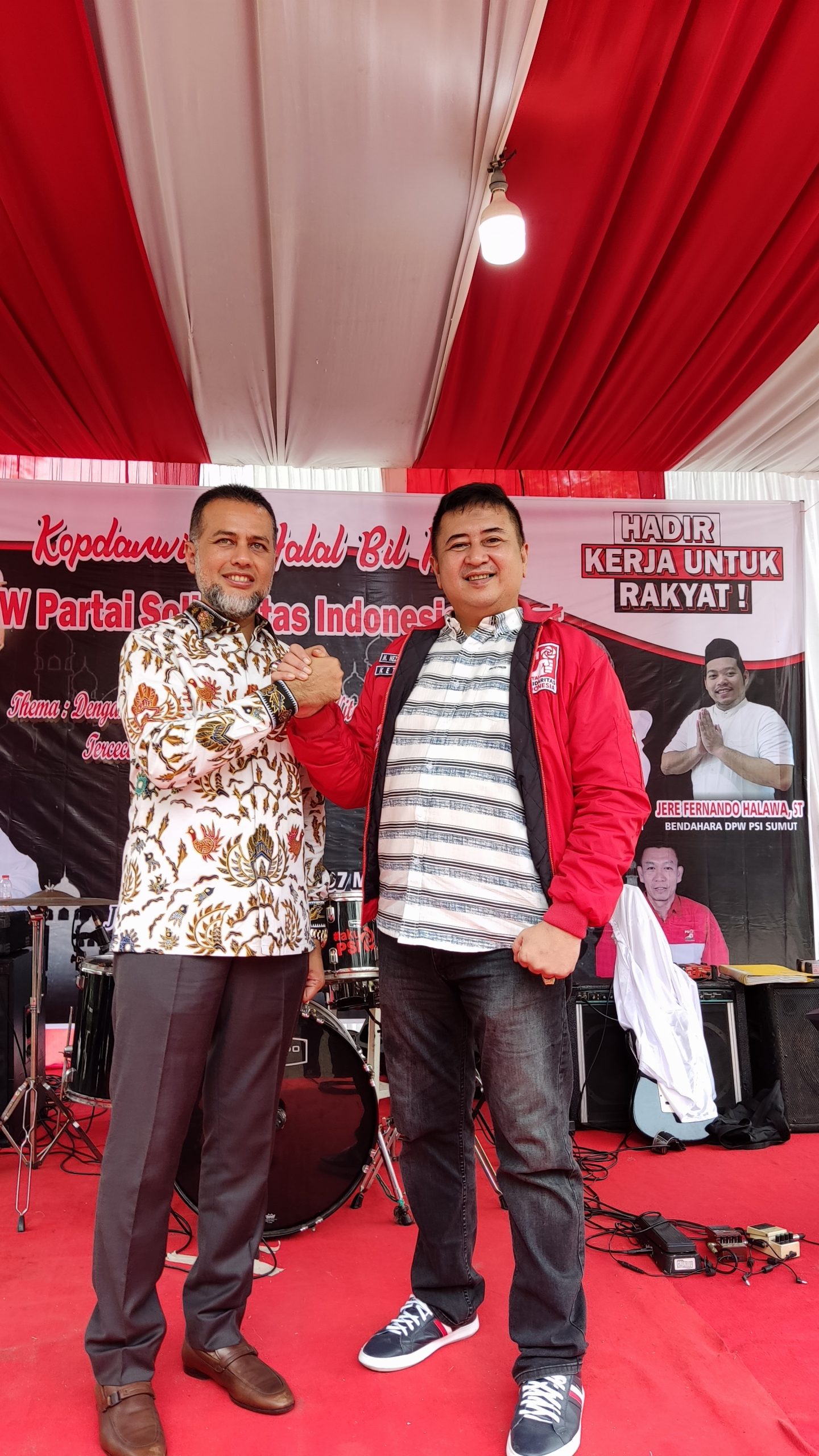 PSI Sumut Solid Tetap Dukung Ijeck Maju Pilgub 2024, Deempatbelas.com