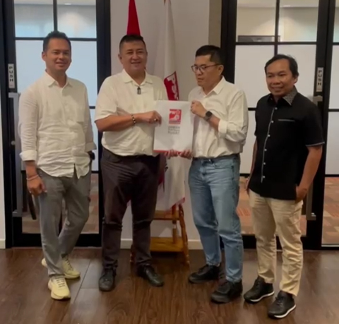 Nezar Djoeli Dapat Surat Tugas Calon Wali Kota Medan dari DPP PSI , Deempatbelas.com