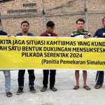 PANITIA PEMEKARAN SIMALUNGUN HATARAN MENGAJAK MASYARAKAT MENDUKUNG PILKADA SERENTAK 2024