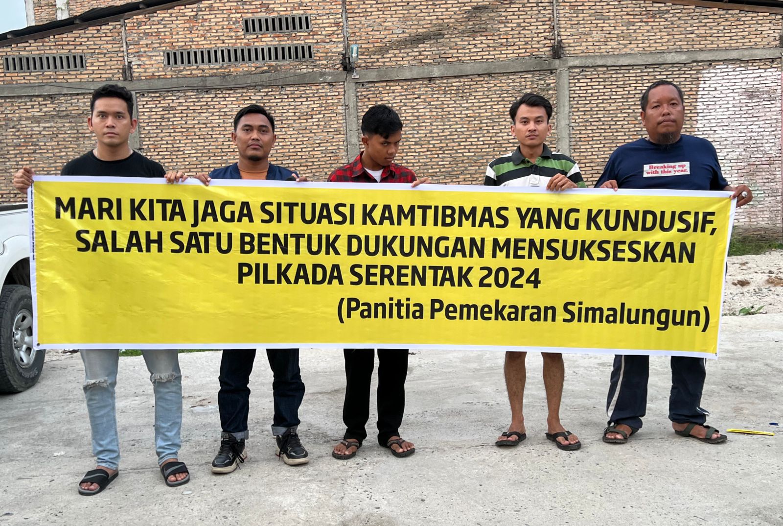 Panitia Pemekaran Simalungun Hataran Mengajak Masyarakat Mendukung Pilkada Serentak 2024, Deempatbelas.com