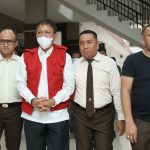 PERINGATI HBA KE-64, KEJATI SUMUT TAHAN 3 TERSANGKA TERKAIT DUGAAN KORUPSI PENINGKATAN RUAS JALAN TOBA SAMOSIR  TAHUN 2021