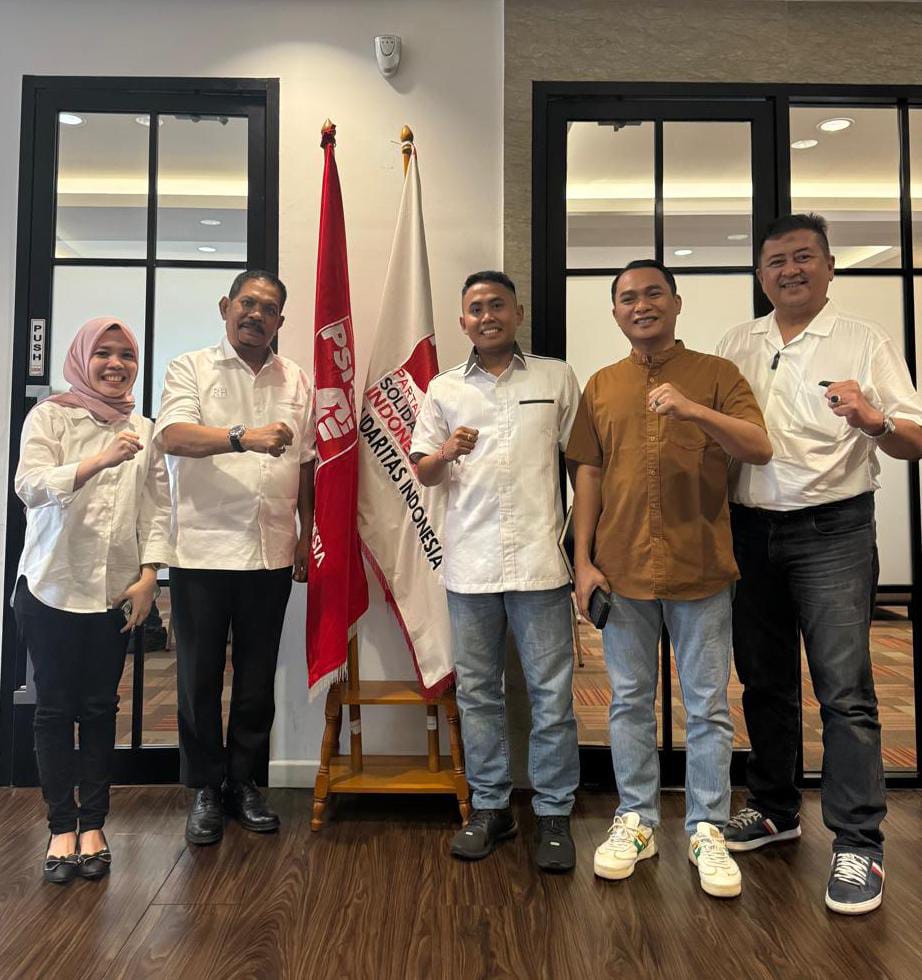 Jalankan Amanat Desk Pilkada, Nezar Djoeli Bawa Rahudman Ke DPP PSI , Deempatbelas.com