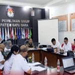 KPU BATUBARA GELAR RAPAT PLENO PEMILU TERTIB DAN LANCAR
