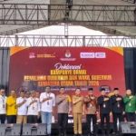 DEKLARASI KAMPANYE DAMAI PILGUBSU 2024