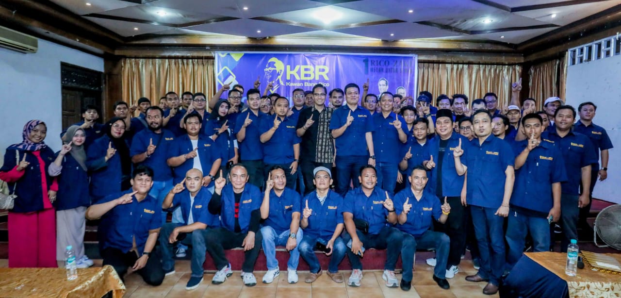 Relawan KBR Siap Memenangkan Pasangan Rico -Zaky di Pilkada Medan 2024, Deempatbelas.com
