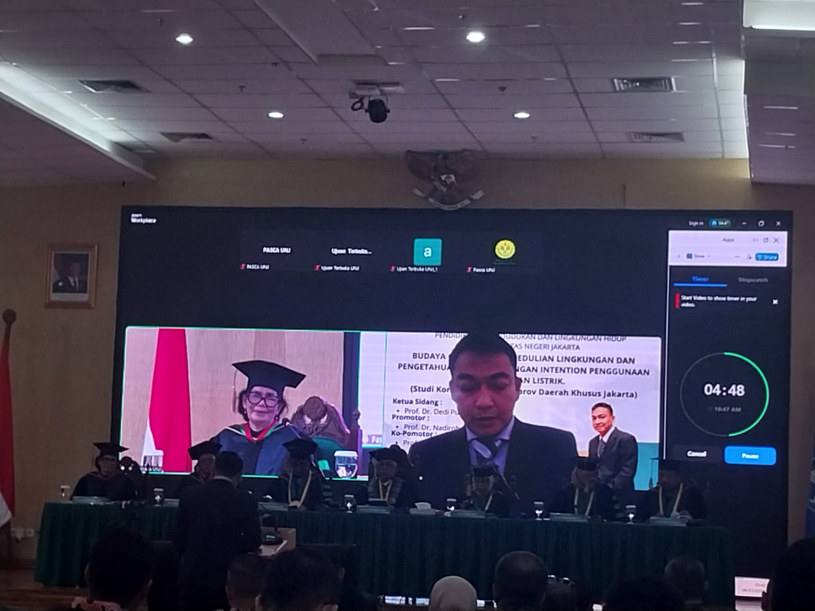 Anggota Ombudsman RI, Hery Susanto Raih Gelar Doktor: Angkat Pengembangan Kendaraan Listrik Untuk Jakarta Rendah Emisi, Deempatbelas.com