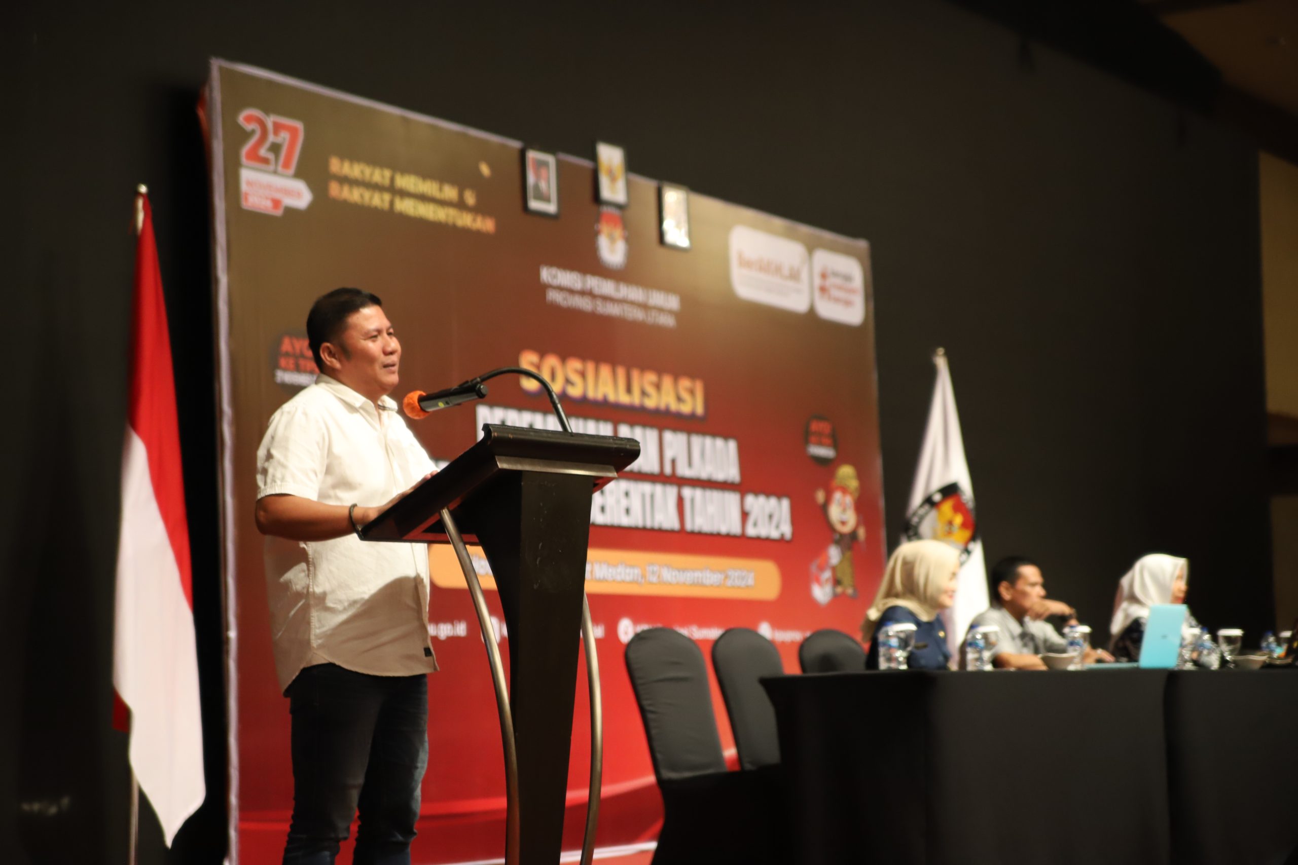 KPU Sumut Menggelar Sosialisasi Perempuan dan Pilkada Pada Pilkada Serentak Tahun 2024, Deempatbelas.com