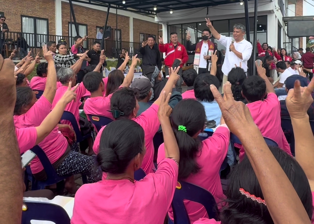 Ketua PSI Sumut Nezar Djoeli: Kehadiran Mas Ketum Kaesang Sinyal Kemenangan JTP-DENS di Taput, Deempatbelas.com