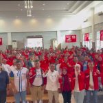 CAGUBSU BOBBY DAN PASLON WALIKOTA MEDAN RICO-ZAKY HADIR DALAM KONSOLIDASI PSI MEDAN UNTUK KEMENANGAN PILKADA 2024