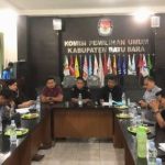 KPU BATUBARA GELAR RAPAT KOORDINASI EVALUASI DEBAT PERDANA DAN PERSIAPAN DEBAT KEDUA PILKADA 2024