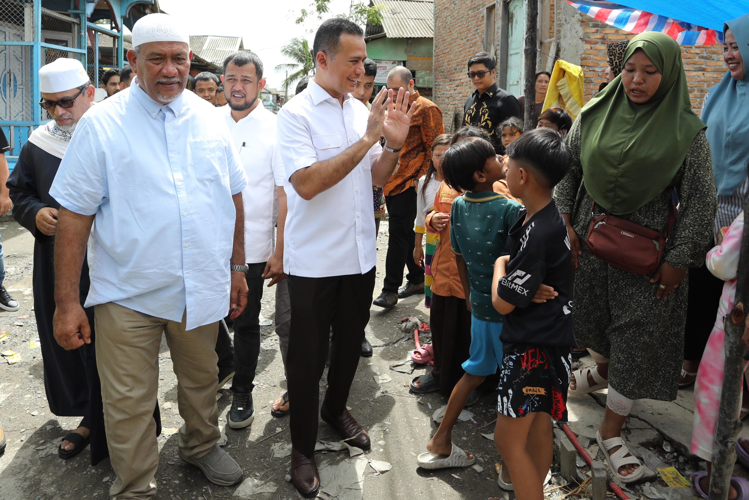 Anggota DPR RI Musa Rajekshah Serap Berbagai Aspirasi Warga, Saat Kunker di Belawan, Deempatbelas.com