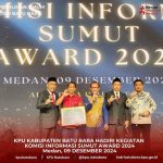 KPU BATUBARA MERAIH PENGHARGAAN DALAM AJANG KI SUMUT AWARD 2024