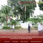KPU BATUBARA MENGGELAR APEL PAGI RUTIN DIHALAMAN KESEKRETARIATAN KPU