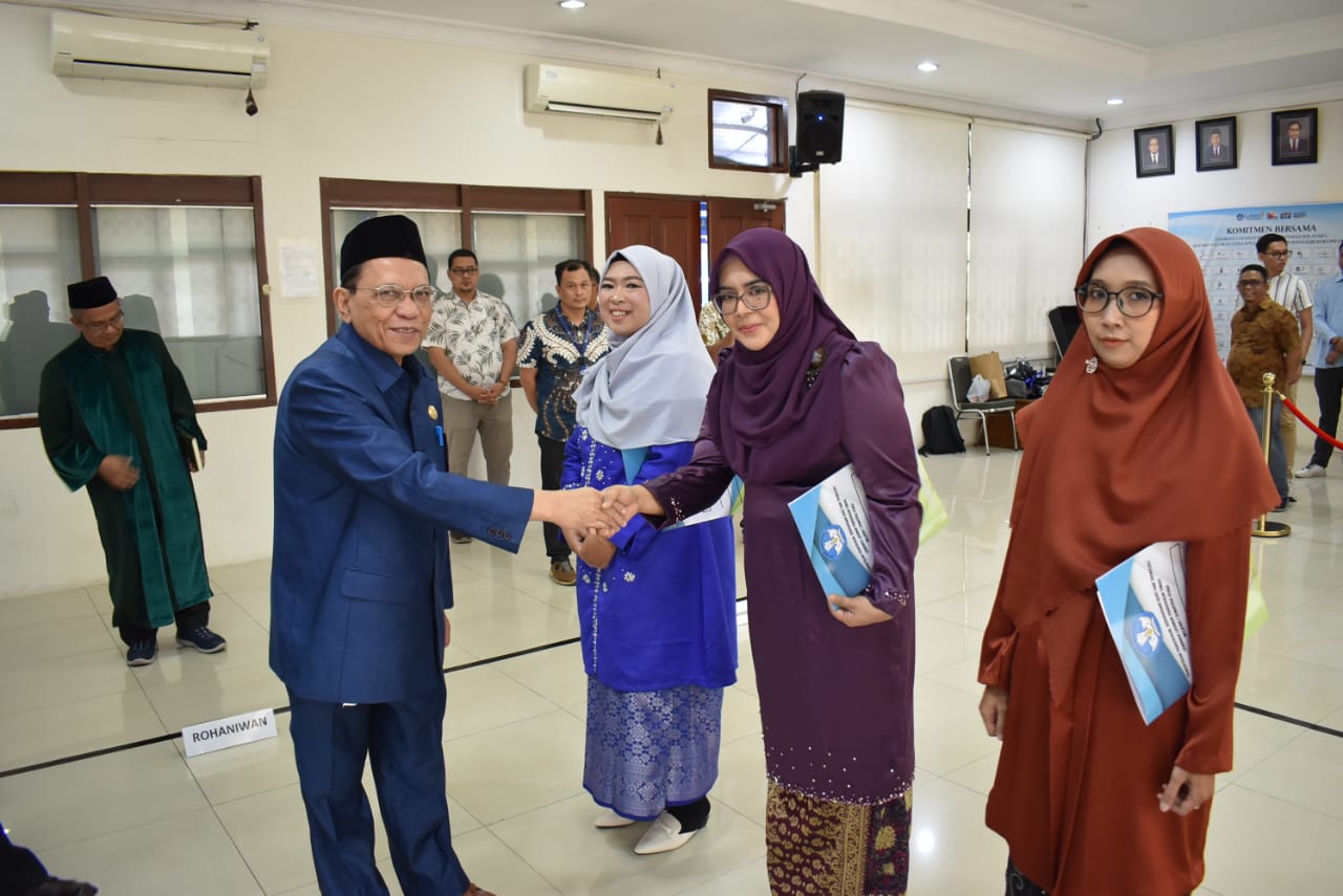 Kepala LLDIKTI Wilayah I Sumut Lantik Tiga Pejabat Fungsional Baru, Deempatbelas.com