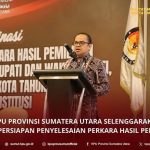 RAKOR KPU SUMUT PERSIAPAN PENYELESAIAN PERKARA HASIL PILKADA SERENTAK 2024