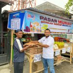 RELAWAN RICO-ZAKY (RANZ) BAGIKAN TAKJIL SEKALIGUS BUKA PASAR MURAH RAMADHAN BAGI MASYARAKAT DI MARELAN