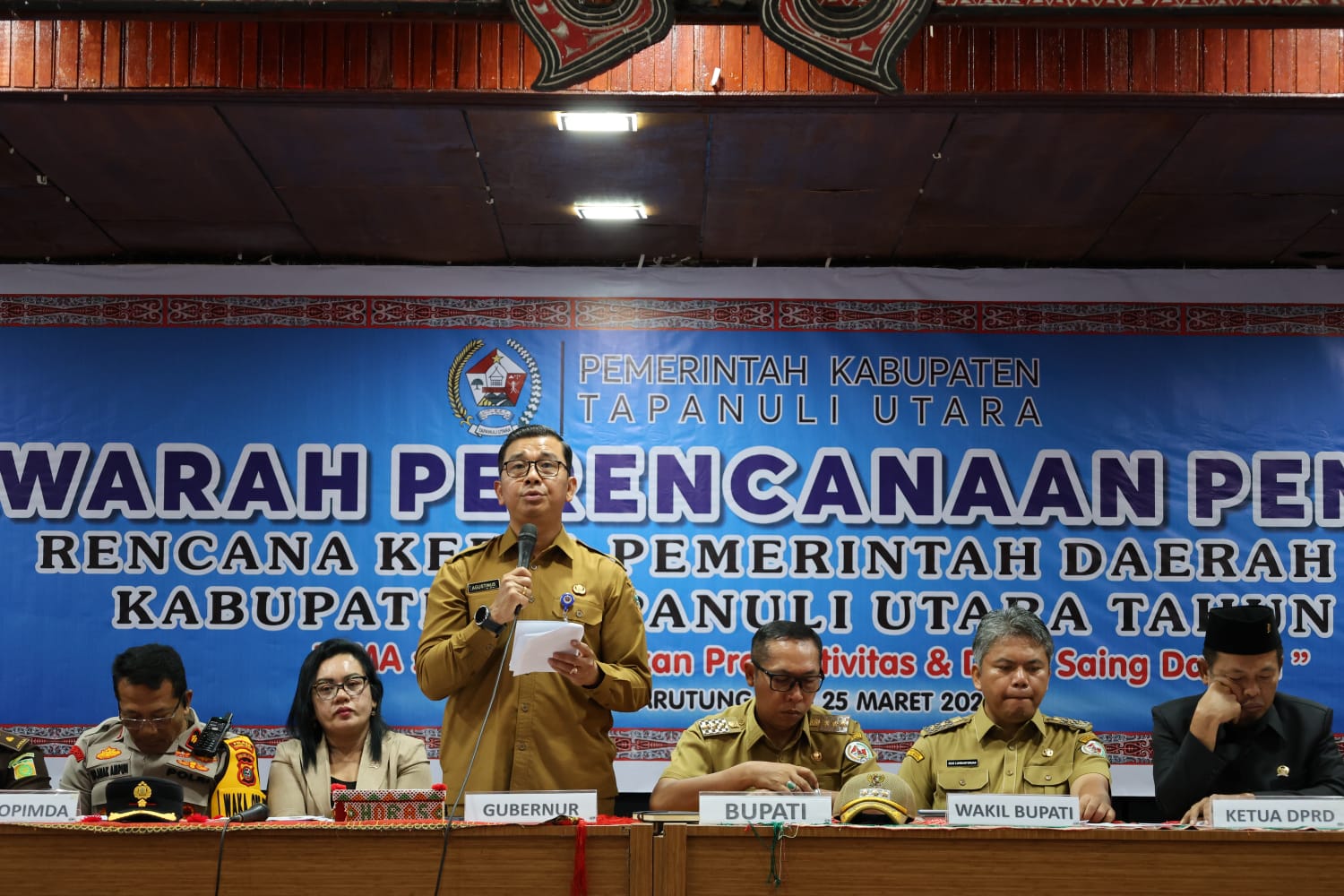 Gubernur Sumut Bobby Nasution: Musrenbang RKPD 2026 Harus Fokus pada Pembangunan yang Merata dan Berkelanjutan&nbsp;&nbsp;, Deempatbelas.com