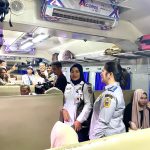 KOLABORASI PEMPROV SUMUT DAN PT KAI BERANGKATKAN 623 PEMUDIK TAHAP I