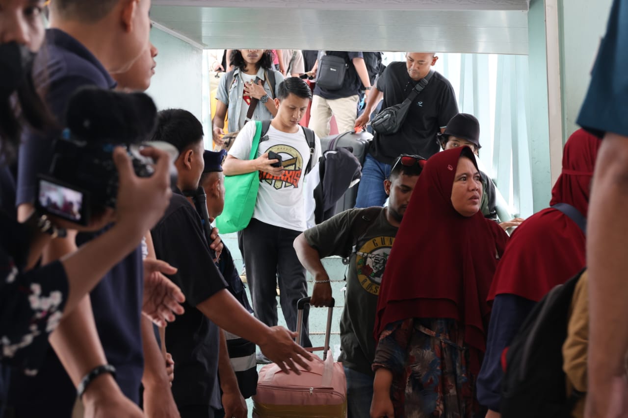500 Peserta Mudik Gratis Pemprov Sumut, Nikmati Perjalanan Kapal Laut dari Batam ke Medan  , Deempatbelas.com